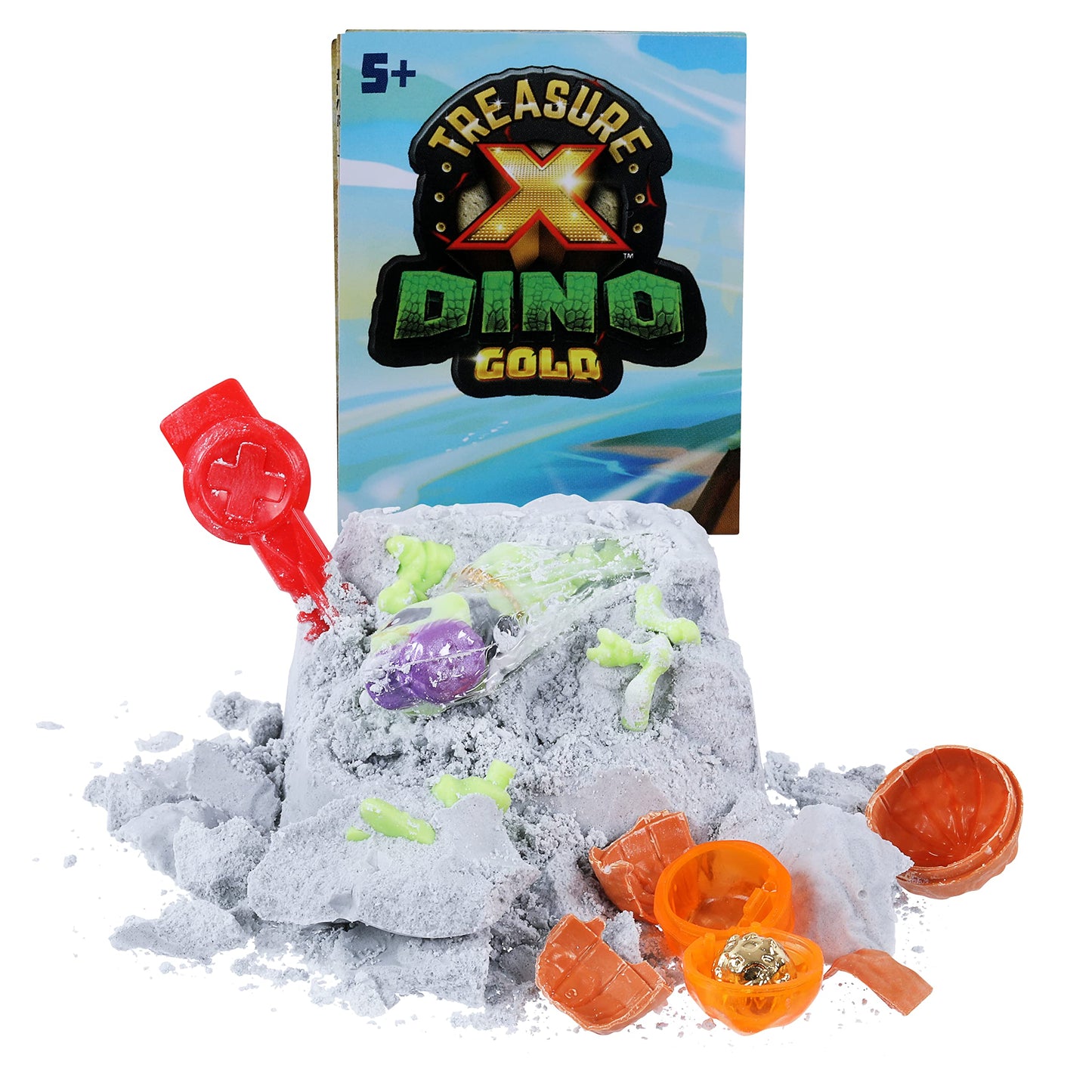 COBI Treasure X Mini Dino - DIN Gold, One Size, Plastic, Various Colours, Model 41637