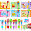 Jumlys Valentines Day Cards for Kids School, 24 Pack Multicolor Pens with Valentines Cards, Ideal Exchange Gift for Boys & Girls