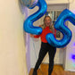 Navy Blue 2 Balloon, Number Balloon 40 Inch, Two Balloon Number Birthday Decorations, Second 2Nd Birthday Party Supplies, Number