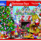 White Mountain Christmas Toys Christmas Puzzles 1000 Pieces Winter Jigsaw Puzzle For Adults And Family