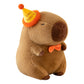 Txdrra Capybara Plush Toy,Cute Capybara Stuffed Animal,Soft Brown Capybara Plushie,Gifts For Boys And Girls (Birthday Capybara,