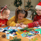 Fulmoon 144 Pcs Christmas Coloring Books with Crayons for Kids Christmas Activity Books Mini Coloring Book Bulk for Toddler Ages