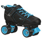 Pacer Gtx 500 Roller Skate Black/Teal Size Mens 4/Ladies 5