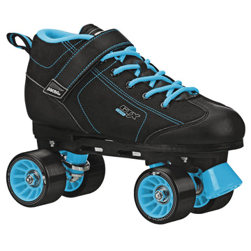 Pacer Gtx 500 Roller Skate Black/Teal Size Mens 4/Ladies 5