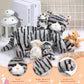 Skylety Nurturing Cat Stuffed Animal With 4 Plush Kittens, Cat Baby Stuffed For Girls And Boys Plushy Mommy Kitty With Baby Kittens For Birthday Party Favors Gifts(Cuddly Style)