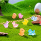HOMICO 30 Pieces Luminous Mini Dinosaur for Dollhouse Tiny Resin Dinosaurs Mini Animals for Fairy Garden Micro Landscape Aquariu