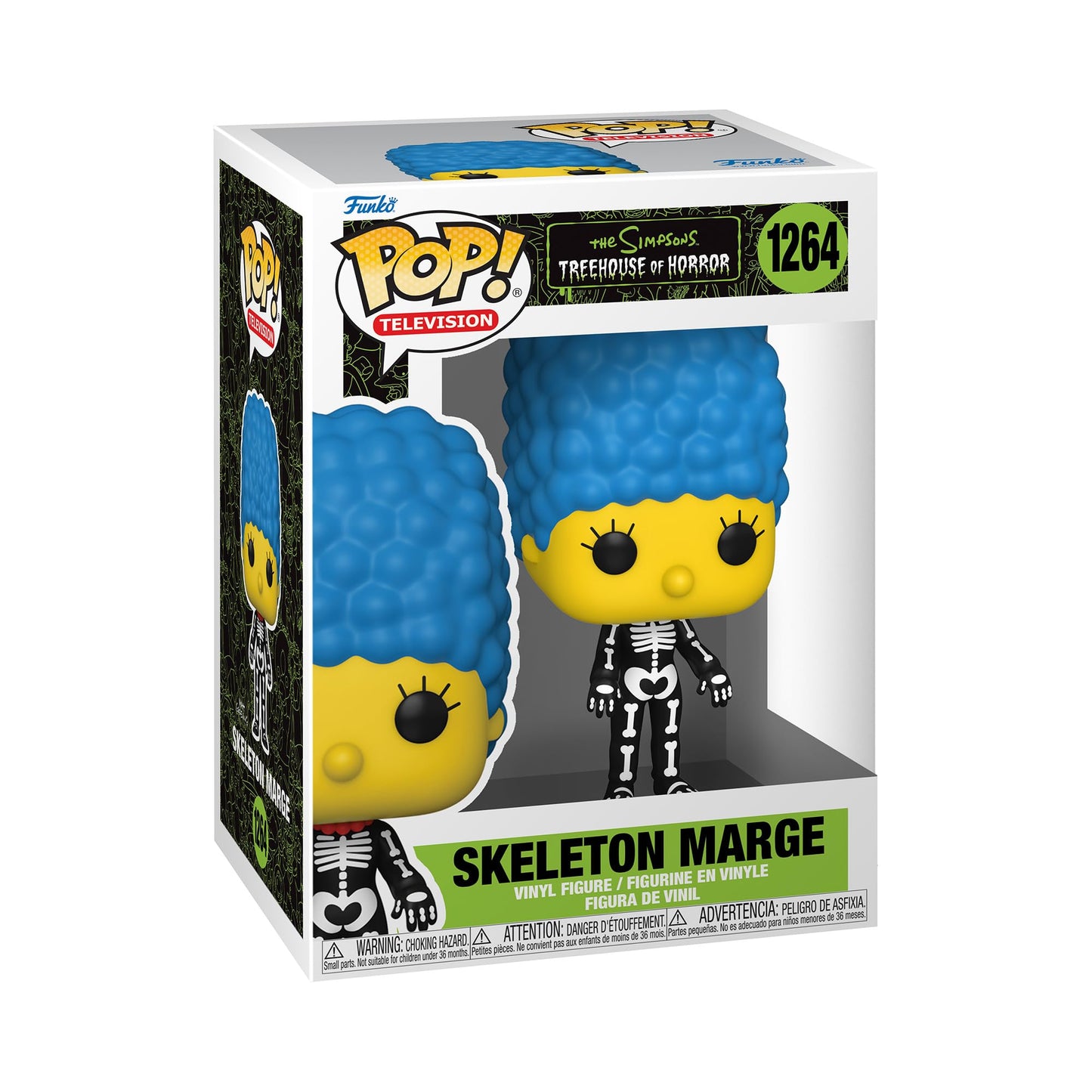 Funko Pop! Tv: Simpsons S9- Skeleton Marge Simpson - The Simpsons - Collectable Vinyl Figure - Gift Idea - Official Merchandise - For Kids & Adults - Tv Fans - Model Figure For Collectors And Display