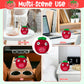 DJianrang Handmade Positive Tomato Crochet Doll with Encouragement Words Card, Mini Plush Knitted Crochets Toy Cute Emotional Su