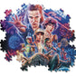 Clementoni 39653 Stranger Things Pieces, Made In Italy, Jigsaw Puzzle For Adults, Multicolor, Medium, 1000 Pezzi