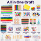 Funzbo Arts And Crafts Supplies For Kids - 4000+Pcs Arts And Crafts Materials For Kids Age 4 5 6 7 8-12 Gifts For Girls And Boys Crafts For Girls Ages 8-12 Arts Activities