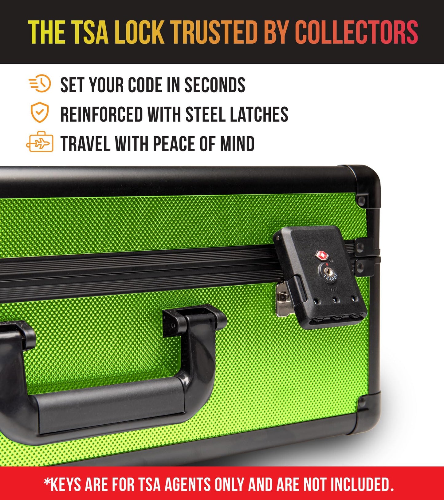 SLAB protective covering 4 Row Graded Card Storage Box PSA Card Slab Case For Graded cards Holds 160+ Slabs Graded Card Case for PSA Slab Box Graded Card Storage Sports Baseball Card Collector Gifts ( LIME GREEN )