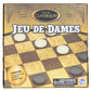 The Canadian Group Classic Games Wood Checkers Set | Board & 25 Game Pieces