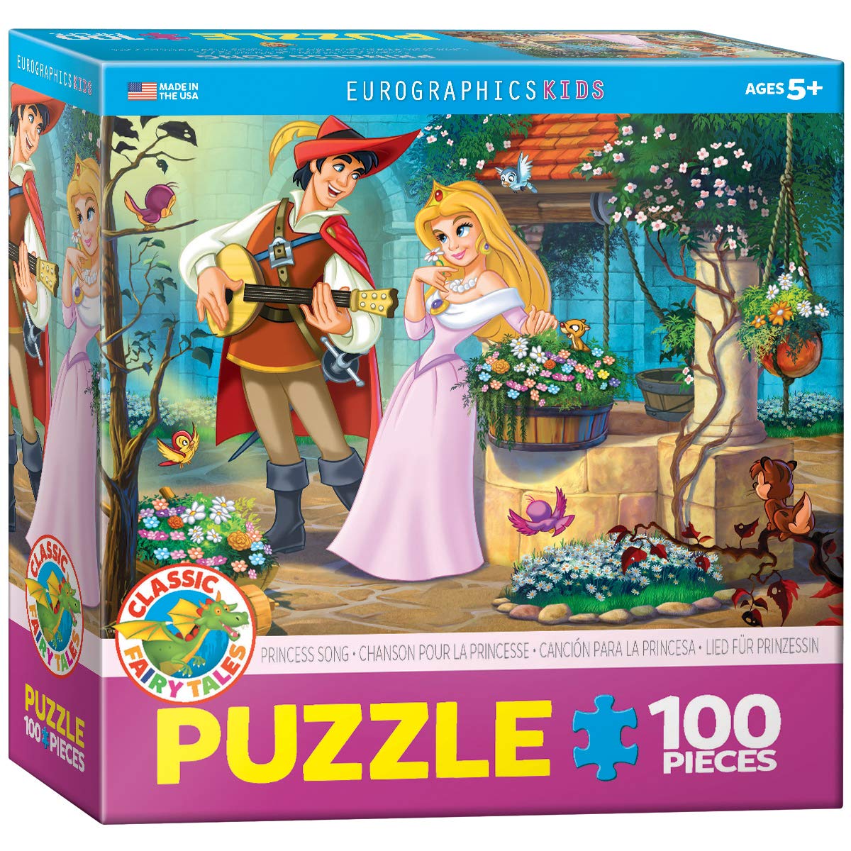 Eurographics Princess Song Jigsaw Puzzle (100-Piece)