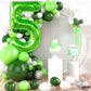Katchon, Light Green 5 Balloon Numbers - 40 Inch | Big, Number Green 5 Balloons For 5Th Birthday Decorations For Boys | 5Th Birthday Balloons, Green Birthday Decorations | Dinosaur Party Decorations