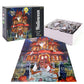 Halloween Fright Night 500 Pieces Jigsaw Puzzles For Adults, Halloween Decoration For Family Party Holiday