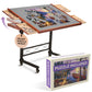 Joyberri Jigsaw Puzzle Table/Rolling Puzzle Desk - 1500 Piece Puzzle Board With Bonus Puzzle/Portable Jigsaw Puzzle Tables With 