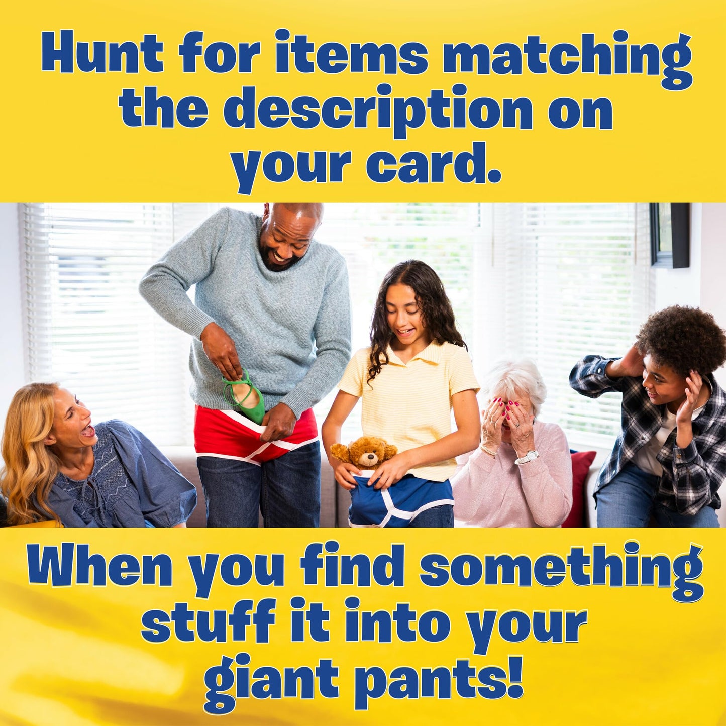 Tomy Fill Your Pants Game - Simple And Fast Paced Family Games For Kids And Adults - Kid Gifts And Activities For Family Night -