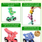 Vanmor Wooden Dinosaur Train Set For Toddlers - Magnetic Dinosaur Toys And Number Train, Perfect For Toddler Activities, Birthdays, And Educational Gifts For Boys Aged 3-5