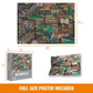 Cloudberries Metropolis, Mega Detailed 2000 Piece Jigsaw Puzzles for Adults with Cool 3D City Map and Architecture Theme