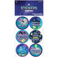 Battle Royal Assorted Round Party Favor Stickers, 24 Ct.