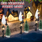 Shappy 24 Pieces Christmas Lamp Post Village Accessories Mini Street Lamp Dollhouse Streetlight Models For Mini Christmas Village Street Lights Models Christmas Miniature Mini Street Lamp For Diy