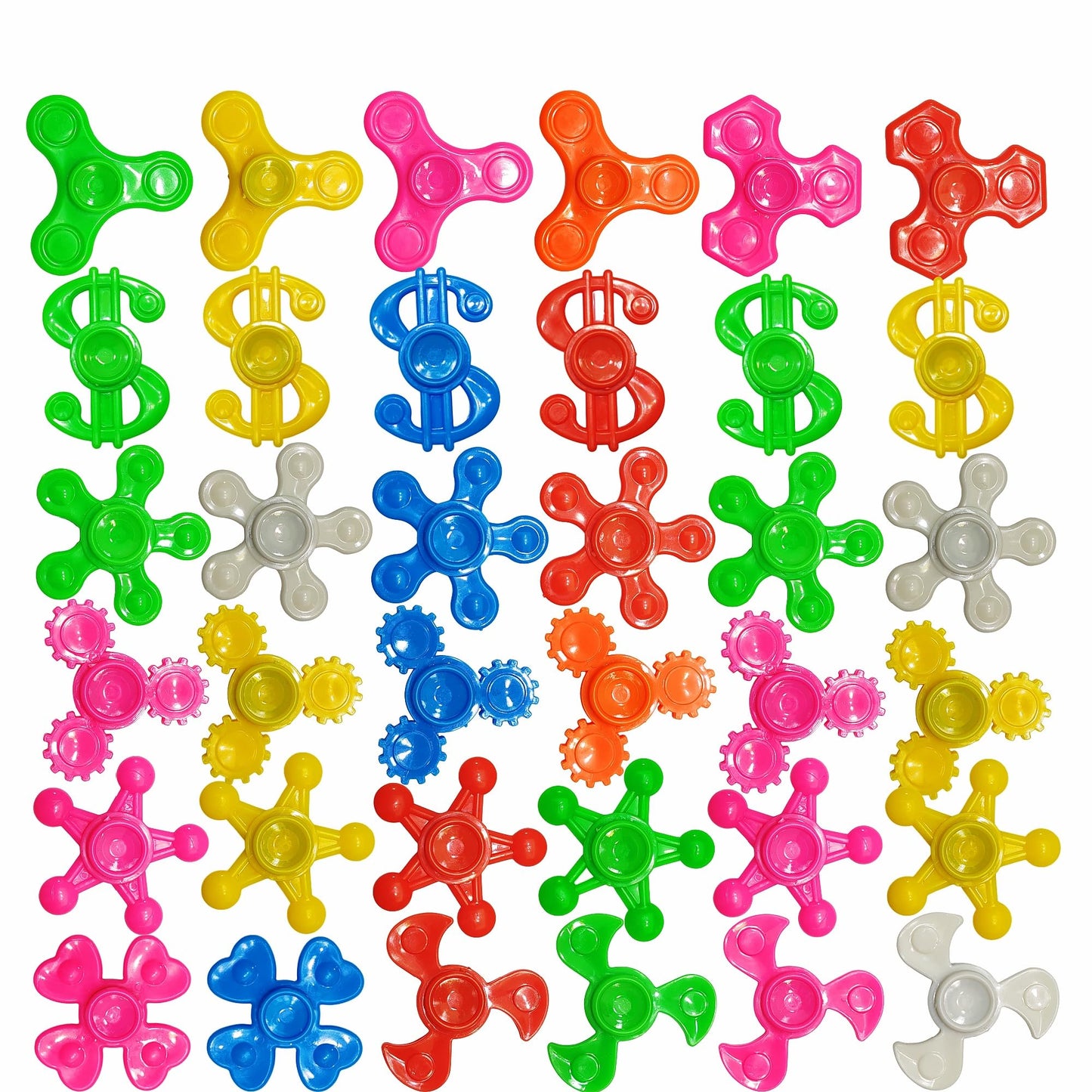 Nbguigdstr Fidget Spinners Bulk-Mini Fidget Spinner Toys for Kids Teens mature-themeds Birthday Party Favors Return Gifts Goodie Bags Stuffers Party Games Classroom Rewards Carnival Prizes (36)