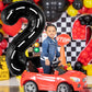 Katchon, Giant Two Fast Balloons - 40 Inch | Number 2 Balloon, Two Fast Birthday Decorations | Two Fast Party Decorations, 2 Fast Birthday Decorations | Two Fast Two Curious Birthday Decorations Boy