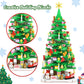 Wowok Christmas Building Blocks Toy - Christmas Tree Building Set  1102 Pieces Mini Building Blocks for Kids mature-themed  for Teens Girls Boys Christmas Party Home Decoration