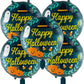 Hadckja Dark Halloween Balloons Night Halloween Balloons Halloween Foil Balloons For Halloween-Themed Party Supplies Decorations