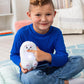 Curlimals Arctic Glow - Perry Polar Bear - Interactive Plush