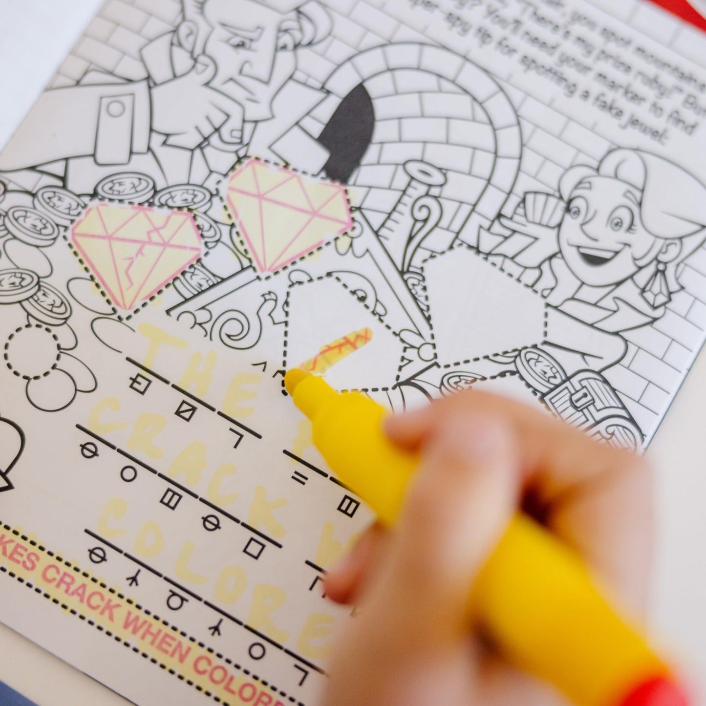 Melissa & Doug On The Go Secret Decoder Activity Book - The Case of The Runaway Ruby