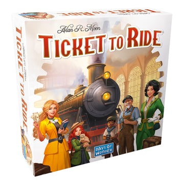Asmodee Ticket to Ride Board Game (2025 Refresh) - A Cross-Country Train Adventure for Friends and Family, Strategy Game for Kid