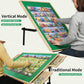 ALL4JIG 2000 Piece Jigsaw Puzzle Table with Legs,Wooden Jigsaw Puzzle Table with 4 Drawers & Cover,360Rotating for Easy Access,A
