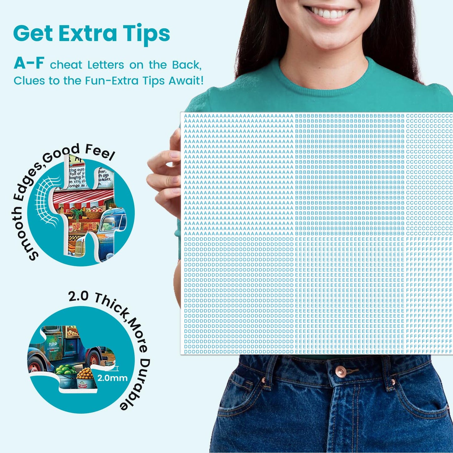 500 Pieces Jigsaw Puzzles For Adults-Country Store Puzzle For Adults Children Elderly-Recycled Paper Puzzle 500 Pieces-Glossy, S