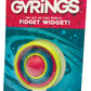 Brainwright Gyrings - The Out Of This World Fidget Widget! Multi-Colored, 5''