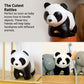Little Big Friends Tiny Friends | Rattle Toy | Special Stuffed Animal | Easy To Clean | Luca The Panda