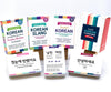 Stellarsol 3-Pack Gift Set Korean Basic Conversation Flashcards For Beginners, Essential Phrases, Everyday Situations, Slang + D