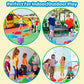 Joyin Turtle Balance Stepping Stones, 6 Pcs Kids Turtle Jumping Stones Steps Stones Up To 265 Ibs, Toddler Obstacle Course Coordination Game Toys For Ages 3 Years And Up Indoor Or Outdoor Play