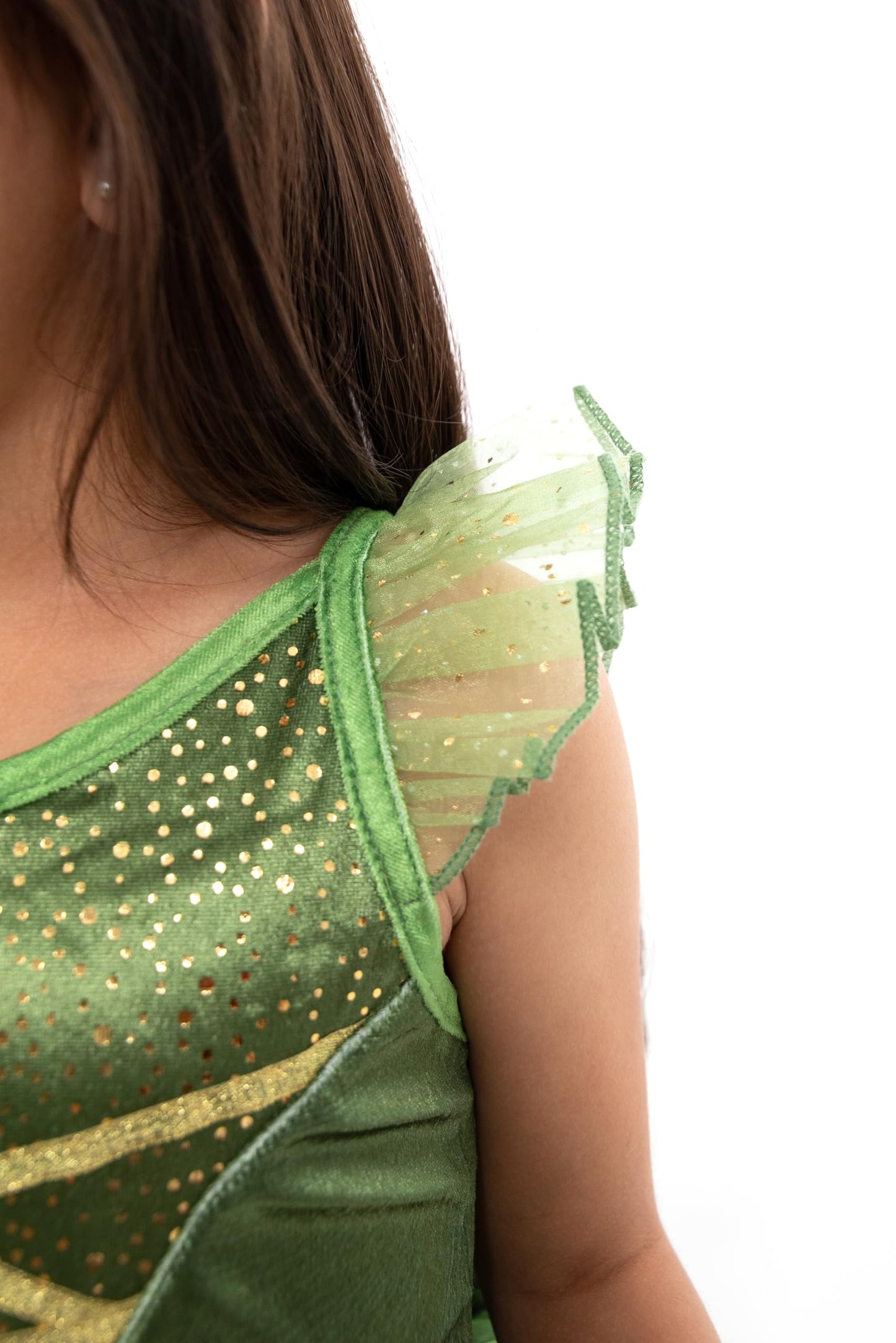 Little Adventures Pixie Tinkerbell Princess Dress Up Costume - Machine Washable Child Pretend Play Dress With No Glitter (Medium 3-5 Years)
