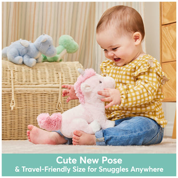 Gund Baby Alora Unicorn Plush, Stuffed Animal For Babies And Toddlers, Pink, 10
