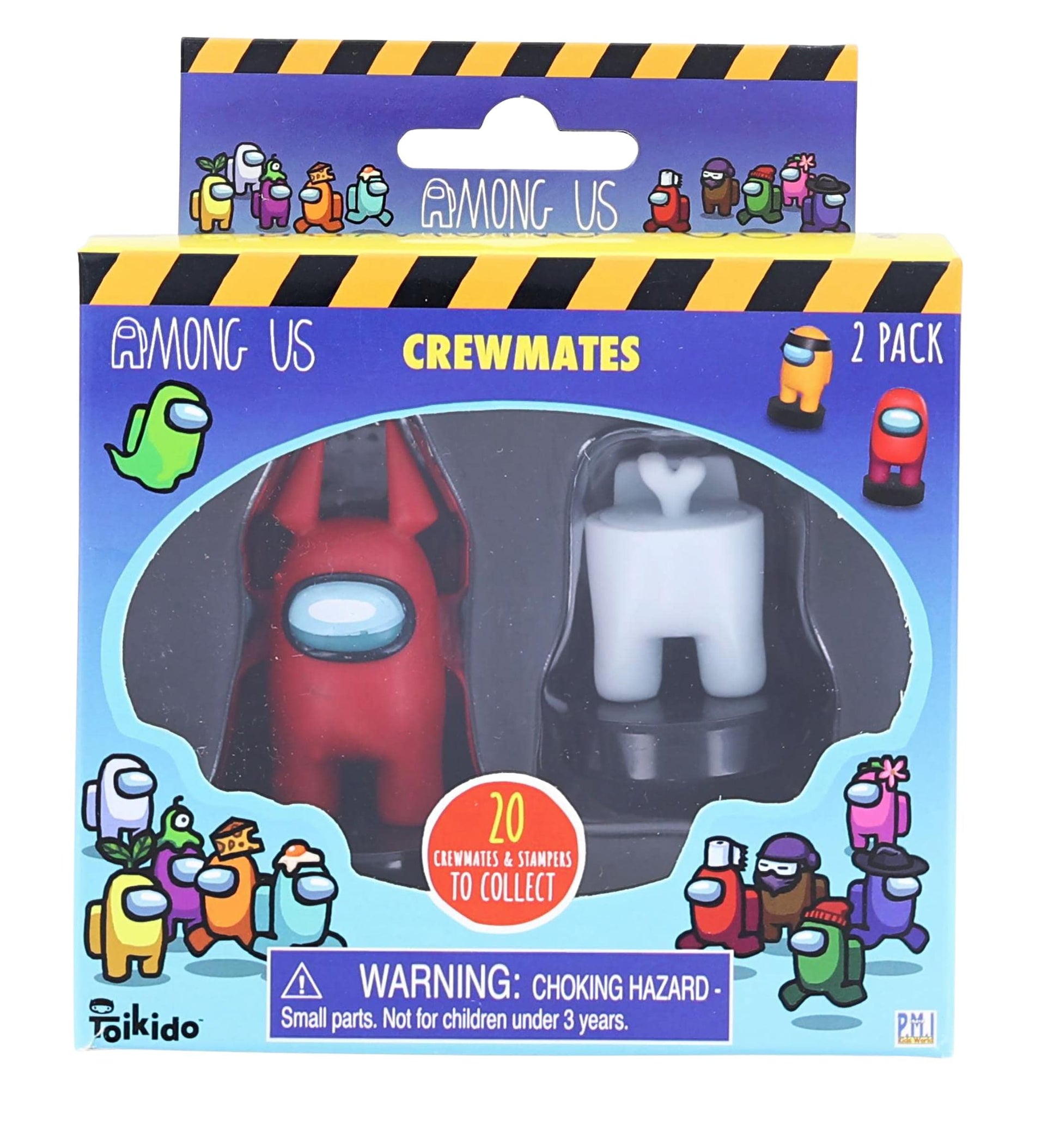 Maxx Marketing Among Us Crewmate Stampers 2 Pack | 2 Random Figures
