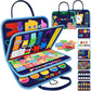 Mindpal Busy Board, Montessori Toy For Over 3 Year Old, Toddlers Educational Activity Developing Sensory Board For Fine Basic Dr