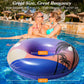 HeySplash Pool Tubes for mature-themed  42 Inch Large Pool Floats with Handles  Inflatable Swim Rings Lounge  Hawaii Fun Swim Floaties Swimming Pool Beach Lake River Party Decoration Toys  Purple Sunset