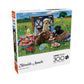 Buffalo Games - Adorable Animals - Puppy Park Picnic - 300 Large Piece Jigsaw Puzzle For Adults Challenging Puzzle Perfect For Game Nights