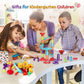 Blacka Marble Run Set for Kids - STEM Educational Toy, Small, Multicolor, Building Blocks & Glass Marbles, Ages 4-8, Perfect Birthday Gift