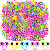 Sratte 240 Pcs Eye Finger Puppets Googly Eye Wiggly Eyeball Ring Finger Toys Plastic Googly Eye Rings Party Favor for Teens Clas