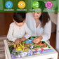 Puzzles For Kids Ages 4-8, 6-8, 8-10, Kids Puzzles 100 Piece Big Dinosaur Floor Jigsaw Puzzle For Kids Children Educational Puzzles Toys For Young Boys And Girls