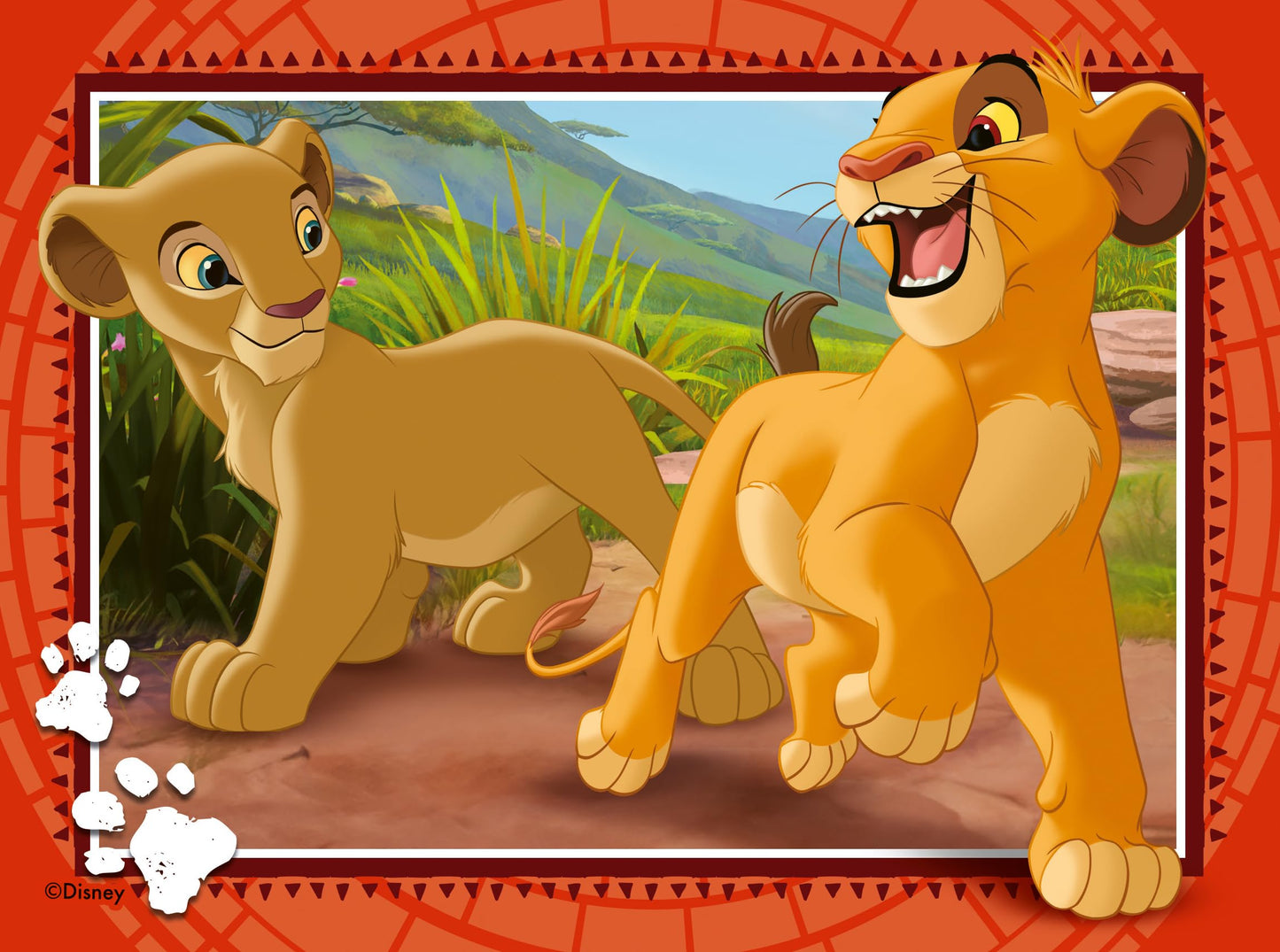 Ravensburger - Puzzle: The Lion King  Puzzle 3 Years or Older  Puzzles Children 3 Years  Kids Puzzle  Gift Child 3 Years  Ravensburger Puzzle  4 puzzles for children 3 years  12004025