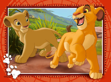 Ravensburger - Puzzle: The Lion King  Puzzle 3 Years or Older  Puzzles Children 3 Years  Kids Puzzle  Gift Child 3 Years  Ravensburger Puzzle  4 puzzles for children 3 years  12004025