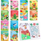 Benlouis 60 Pcs Summer Mini Coloring Books Birthday Party Favors Drawing Book Bulk For Kids Ocean Beach Flamingo Watermelon Frui